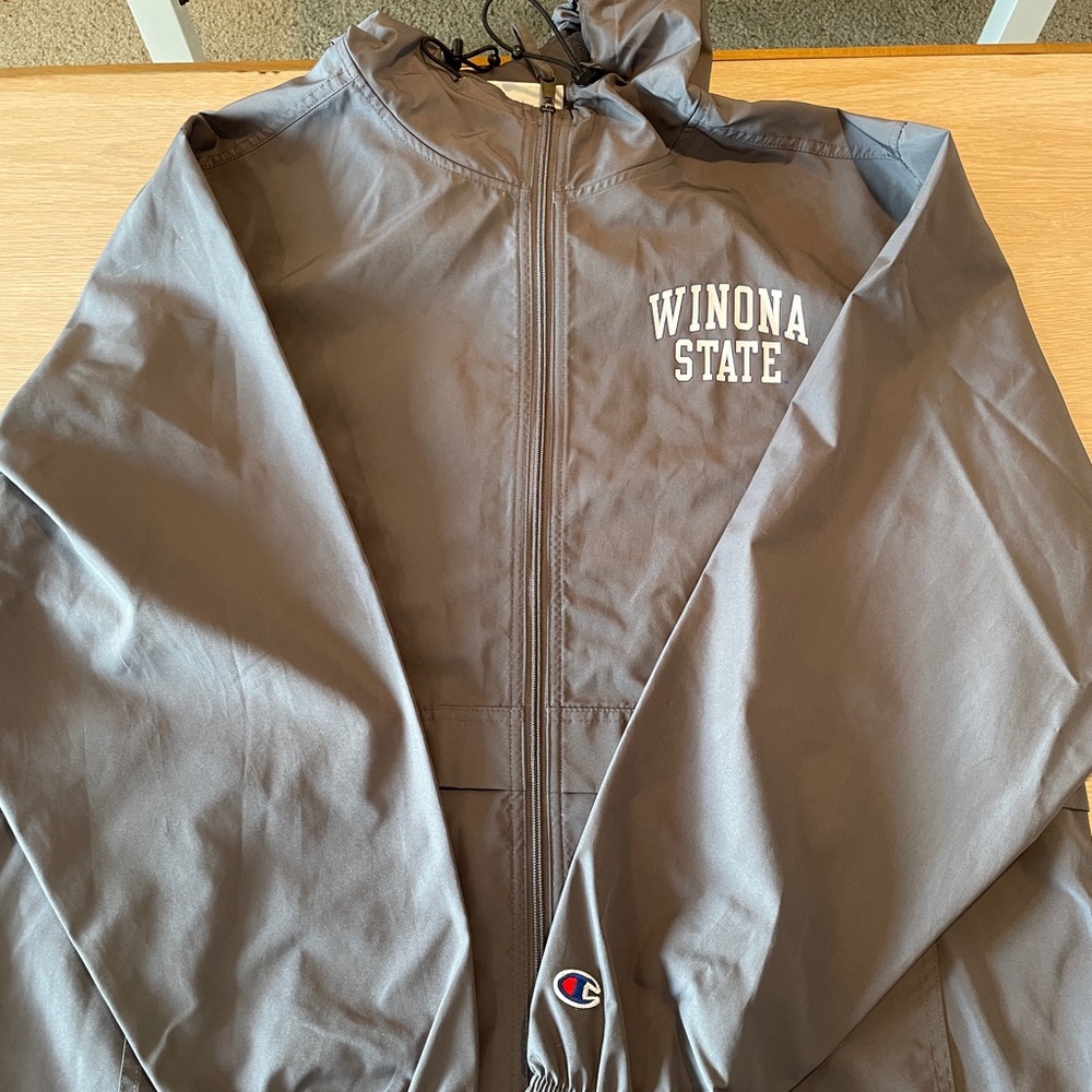 Winona state zip up wind breaker